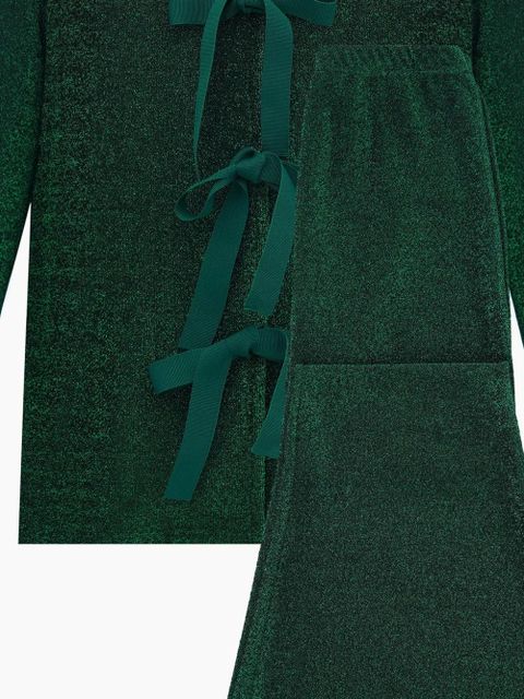 Sleeper Stardust ribbon lounge suit - Green - zdjęcie produktu nr 2