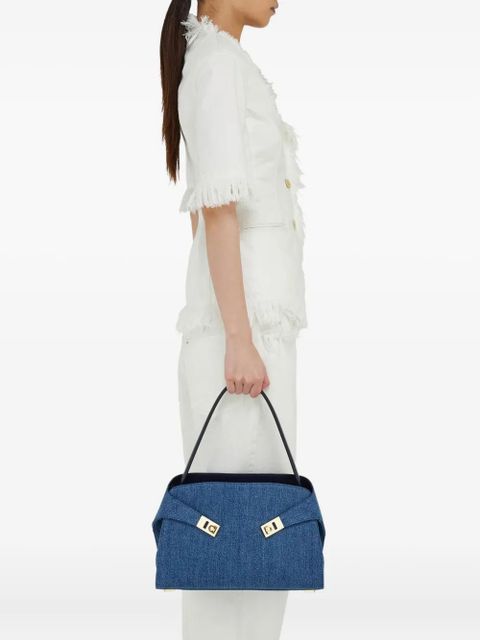 Ferragamo Hug shoulder bag - Blue - zdjęcie produktu nr 2
