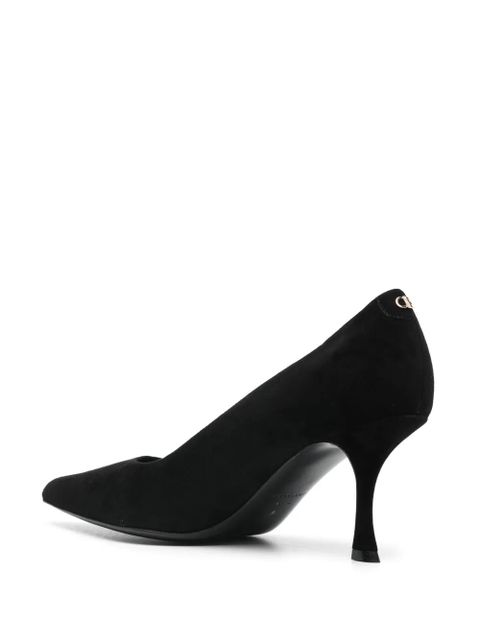 Ferragamo 55mm suede pumps - Black