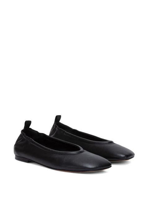 3.1 Phillip Lim ID leather ballerina shoes - Black - zdjęcie produktu nr 2