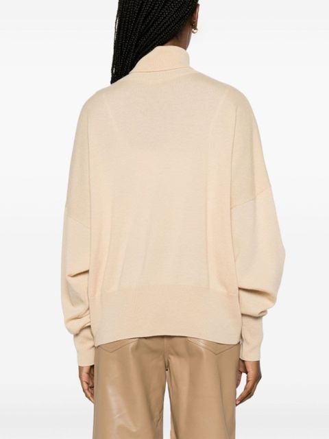 TOTEME roll-neck cashmere jumper - Neutrals