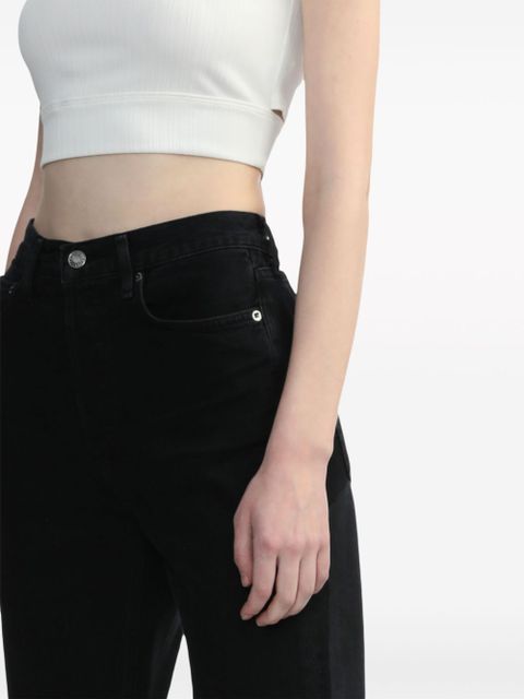 AGOLDE 90's Pinch Waist straight-leg jeans - Black