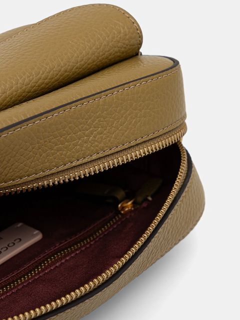 Coccinelle torebka skórzana kolor zielony E1 NOF 15 02 01