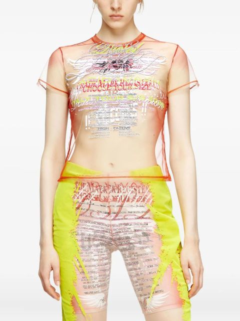 Diesel Remaster Capsule T-Yrac T-shirt - Pink