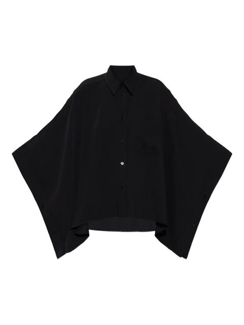 MM6 Maison Margiela button-up shirt - Black - zdjęcie produktu nr 1