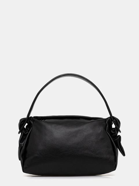 Kenzo torebka skórzana kolor czarny FF62SA828L01 - zdjęcie produktu nr 1