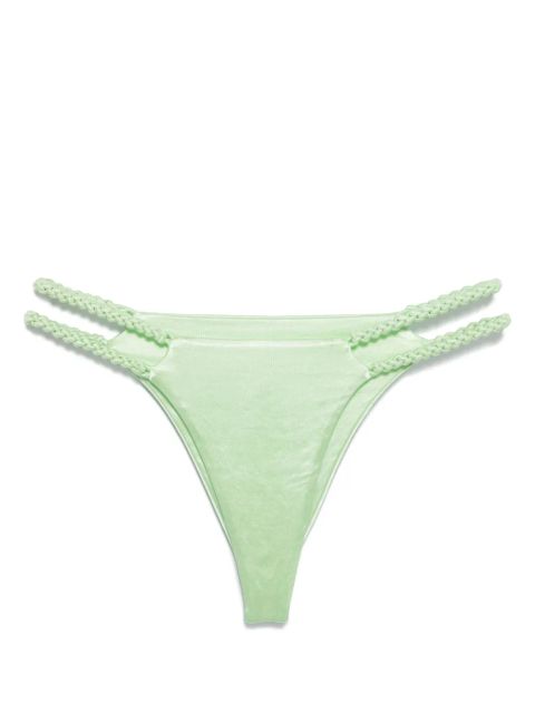 Isa Boulder Double Trouble bikini bottoms - Green