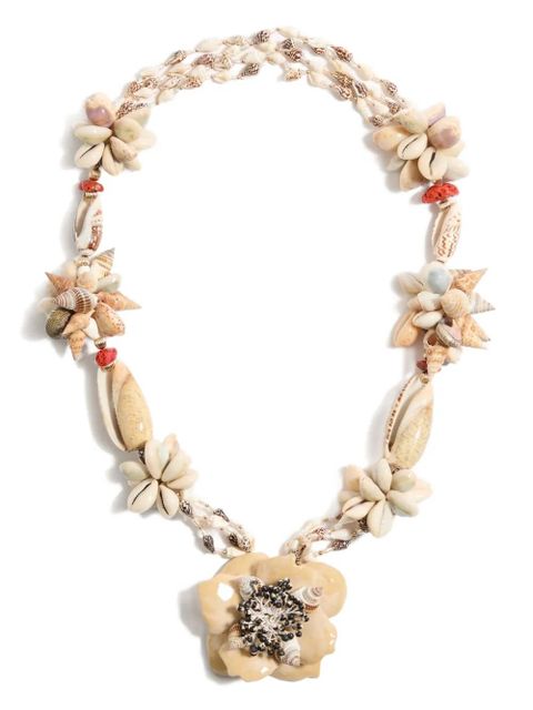 Valentino Garavani Aquatic Garden necklace - Neutrals - zdjęcie produktu nr 1