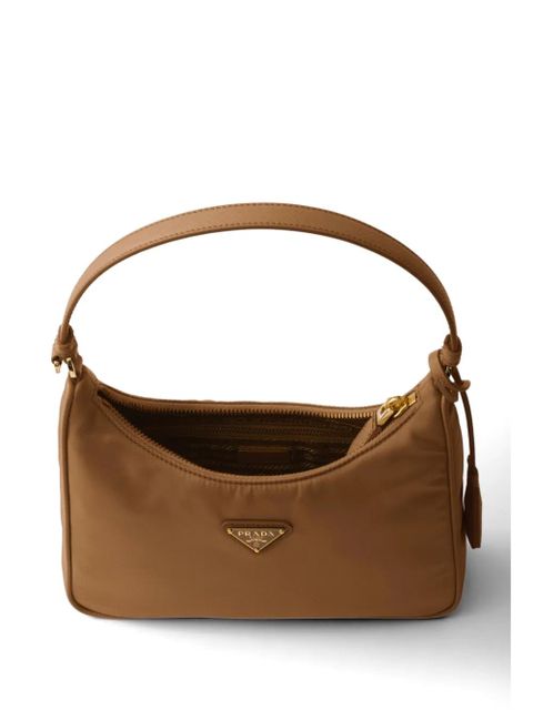 Prada Re-Edition 2005 Re-Nylon and Saffiano mini bag - Neutrals