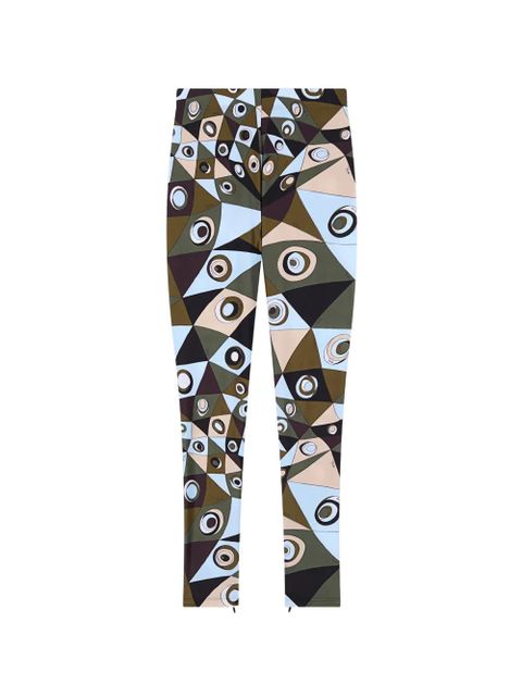 PUCCI Occhi-print leggings - Green - zdjęcie produktu nr 1