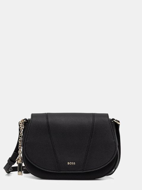 BOSS torebka crossbody damska z imitacji skóry SALLEY SADDLE - zdjęcie produktu nr 1