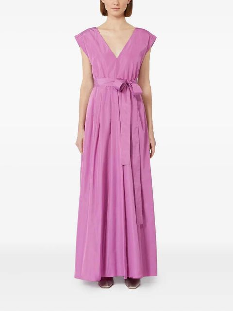 Max Mara Oggeri embellished V-neck maxi dress - Pink - zdjęcie produktu nr 1