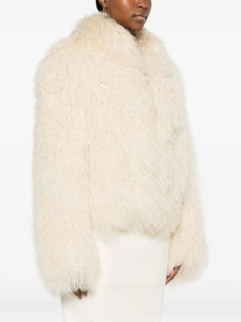 ducie Rochelle shearling jacket - Neutrals - zdjęcie produktu nr 2