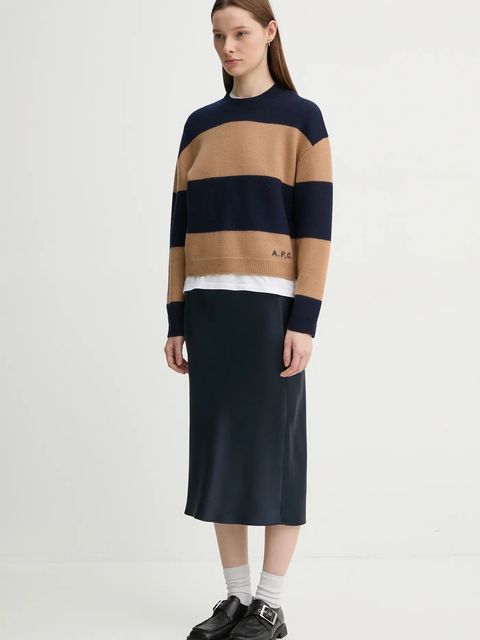 A.P.C. sweter wełniany pull penny - zdjęcie produktu nr 2