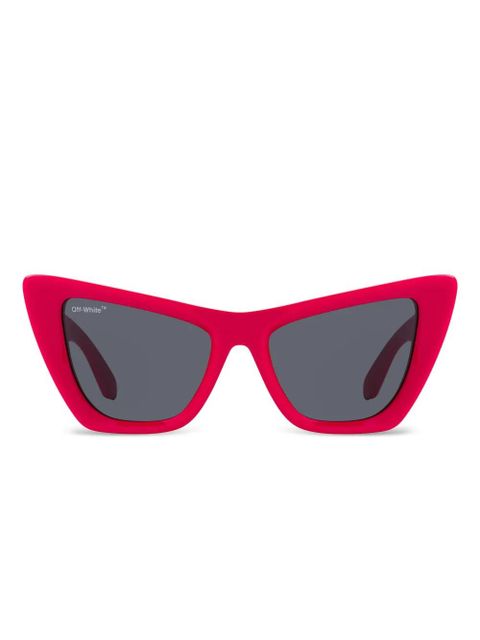 Off-White cat-eye full-rim sunglasses - Red - zdjęcie produktu nr 1