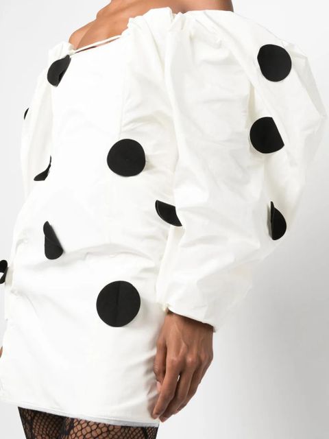 Jacquemus La Robe Taffetas minidress - White