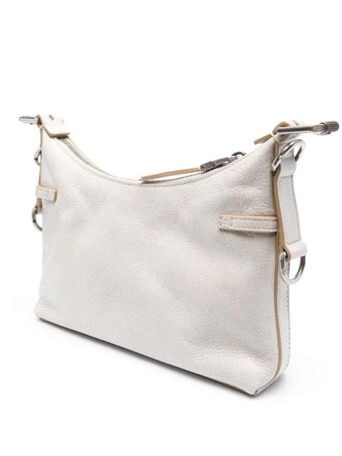 Givenchy logo-lettering cross body bag - Neutrals