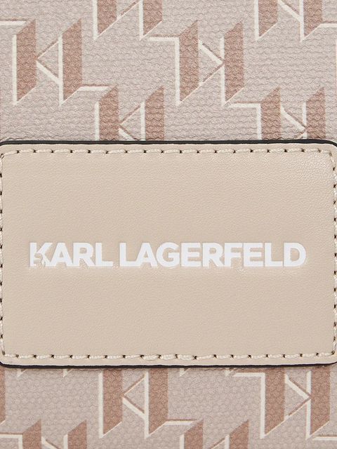 Karl Lagerfeld torebka K/VOYAGE kolor beżowy A1W30183