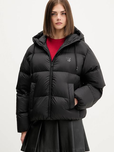 HUGO kurtka puchowa kolor czarny zimowa 50546344 - zdjęcie produktu nr 1