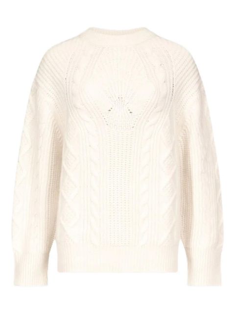 LouLou de Saison Silva cable knit sweater - Neutrals - zdjęcie produktu nr 1