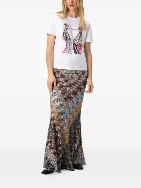Missoni graphic-print T-shirt - White - zdjęcie produktu nr 2