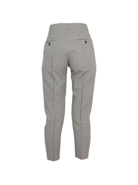 ISABEL MARANT houndstooth trousers - Black