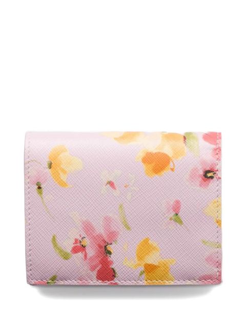 Prada floral-print wallet - Pink