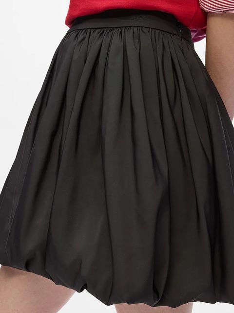 Karl Lagerfeld spódnica kolor czarny mini rozkloszowana A4W12025