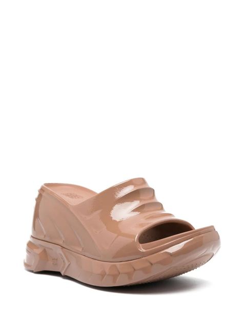 Givenchy Marshmallow 100mm wedge sandals - Brown - zdjęcie produktu nr 2