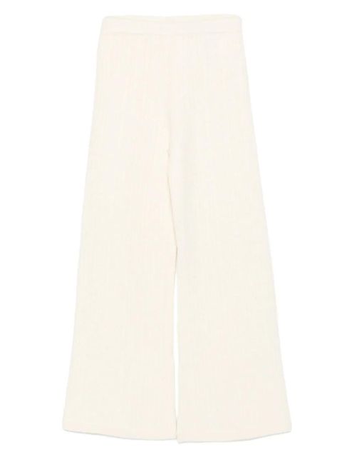 SANDRO ribbed pull-on trousers - Neutrals - zdjęcie produktu nr 1