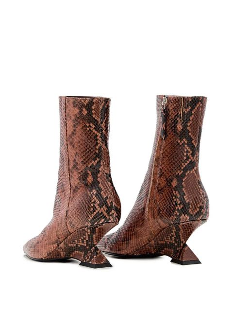 The Attico 60mm Cheope boots - Brown