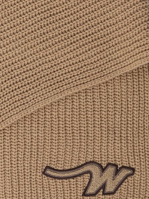 Weekend Max Mara szalik wełniany BARDIES damski kolor zielony gładki 2525746035600 - zdjęcie produktu nr 2