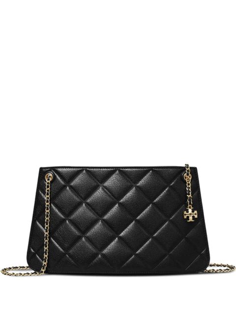 Tory Burch Fleming quilted shoulder bag - Black - zdjęcie produktu nr 1