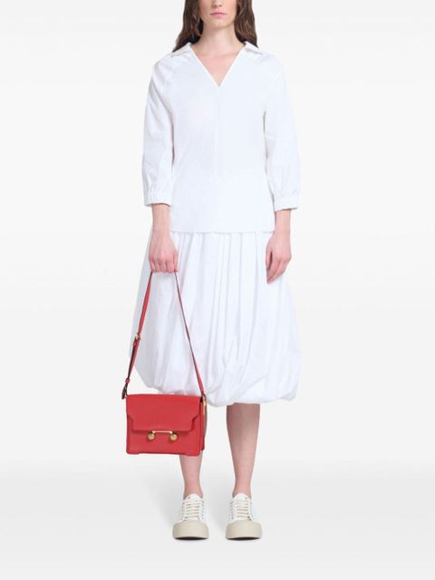 Marni medium Trunkaroo crossbody bag - Orange - zdjęcie produktu nr 2