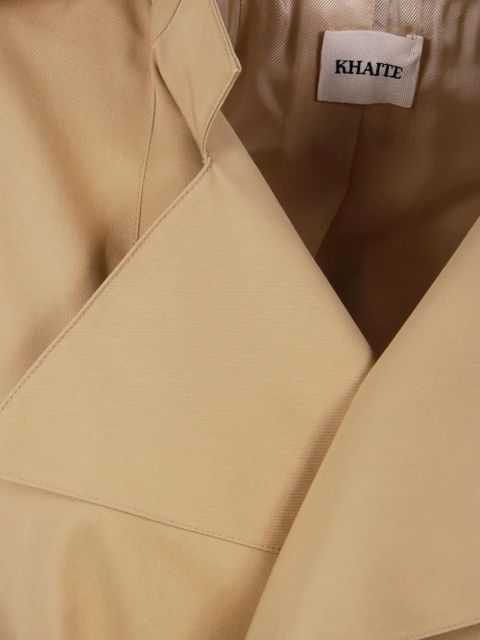 KHAITE Maxwell trench coat - Neutrals