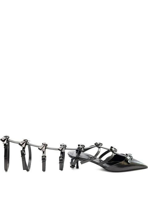Valentino Garavani bow-strap pumps - Black - zdjęcie produktu nr 1