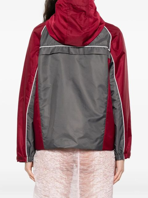 Self-Portrait two-tone jacket - Grey