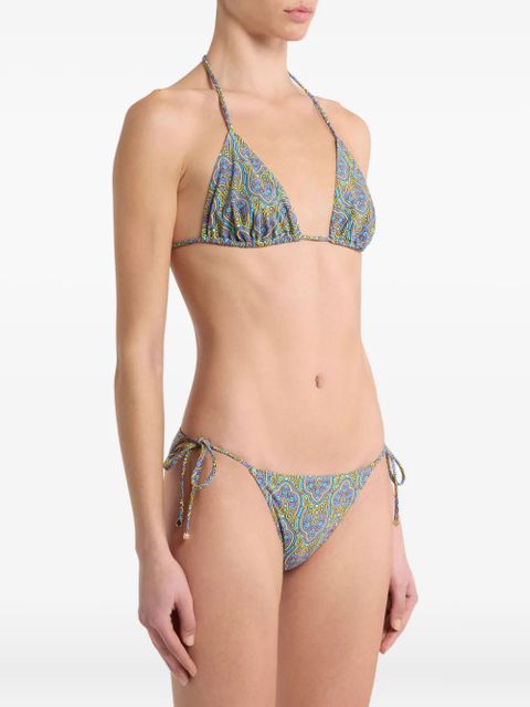 ETRO paisley-print bikini - Blue