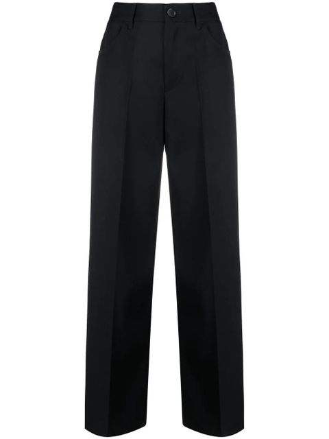 Jil Sander straight-leg trousers - Blue - zdjęcie produktu nr 1