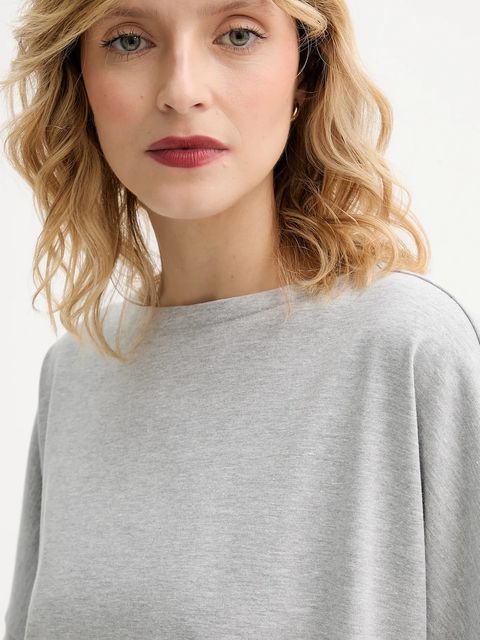 MUUV. t-shirt bawełniany MUUV. x Answear damski kolor szary