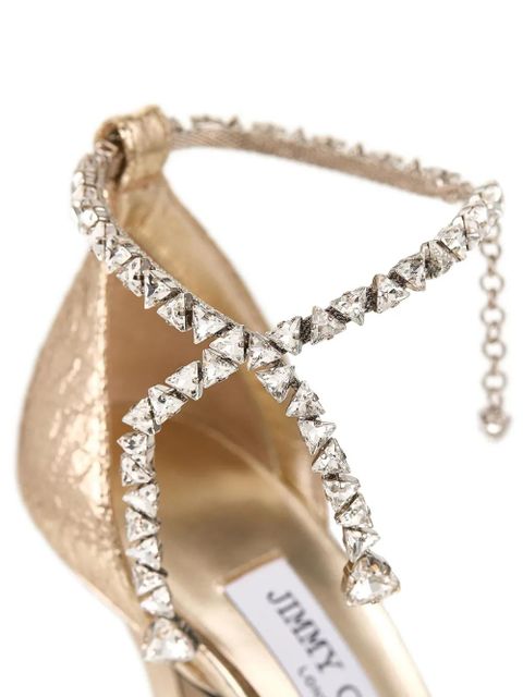 Jimmy Choo 100mm Stevie pumps - Gold