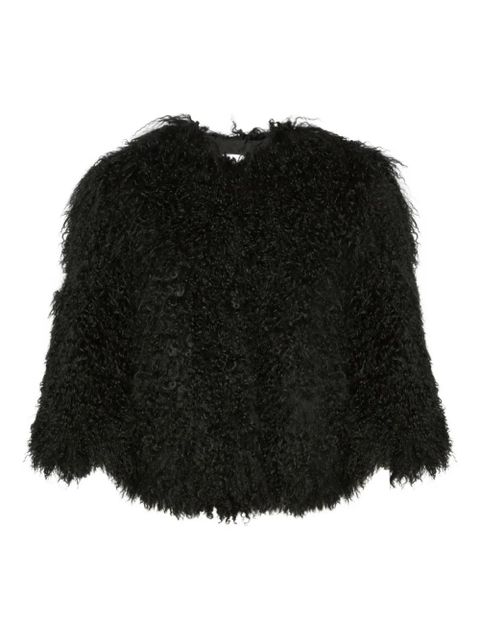 Yves Salomon shearling jacket - Black