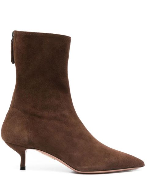 Aquazzura 40mm Montmartre boots - Brown - zdjęcie produktu nr 1