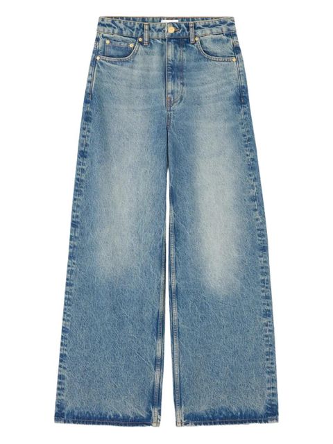 GANNI faded jeans - Blue - zdjęcie produktu nr 1