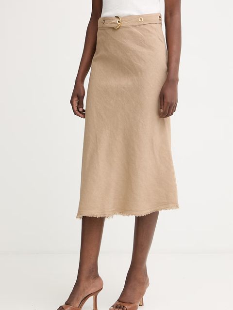 Pinko spódnica z lnem - zdjęcie produktu nr 1