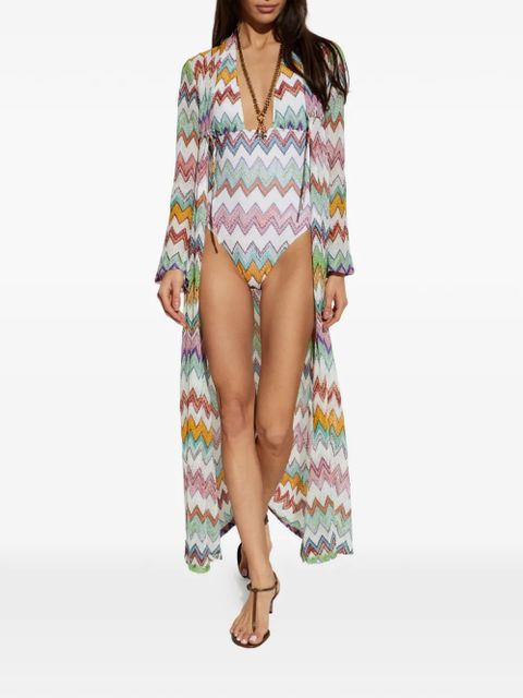 Paris Texas crocodile-effect leather sandals - Brown