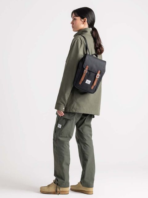 Herschel Plecak Retreat™ Mini kolor czarny mały gładki