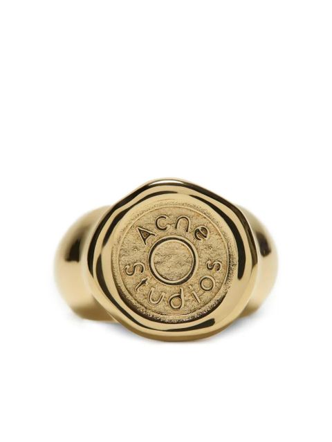 Acne Studios logo ring - Gold - zdjęcie produktu nr 1