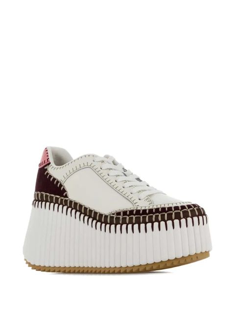 Chloé 60mm Nama platform sneakers - White - zdjęcie produktu nr 2