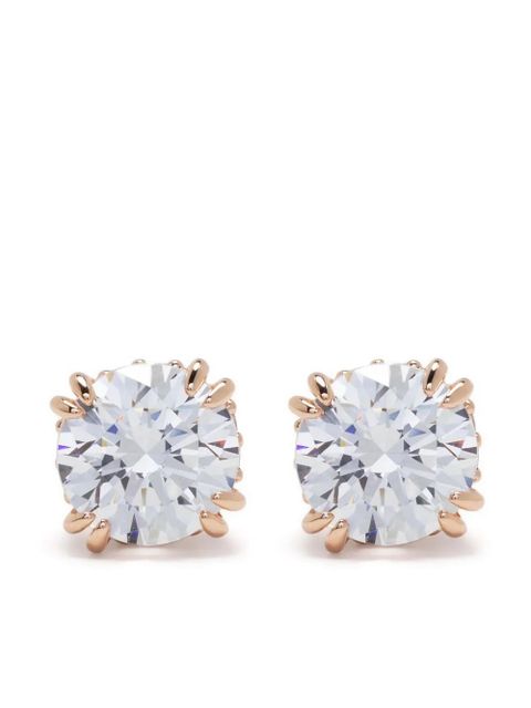 Swarovski Stilla stud earrings - White - zdjęcie produktu nr 1